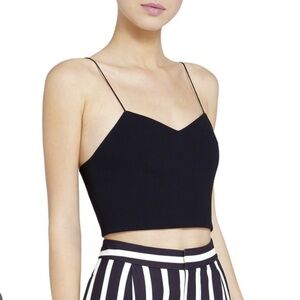 Alice + Olivia Archer Cropped Cami Size Small